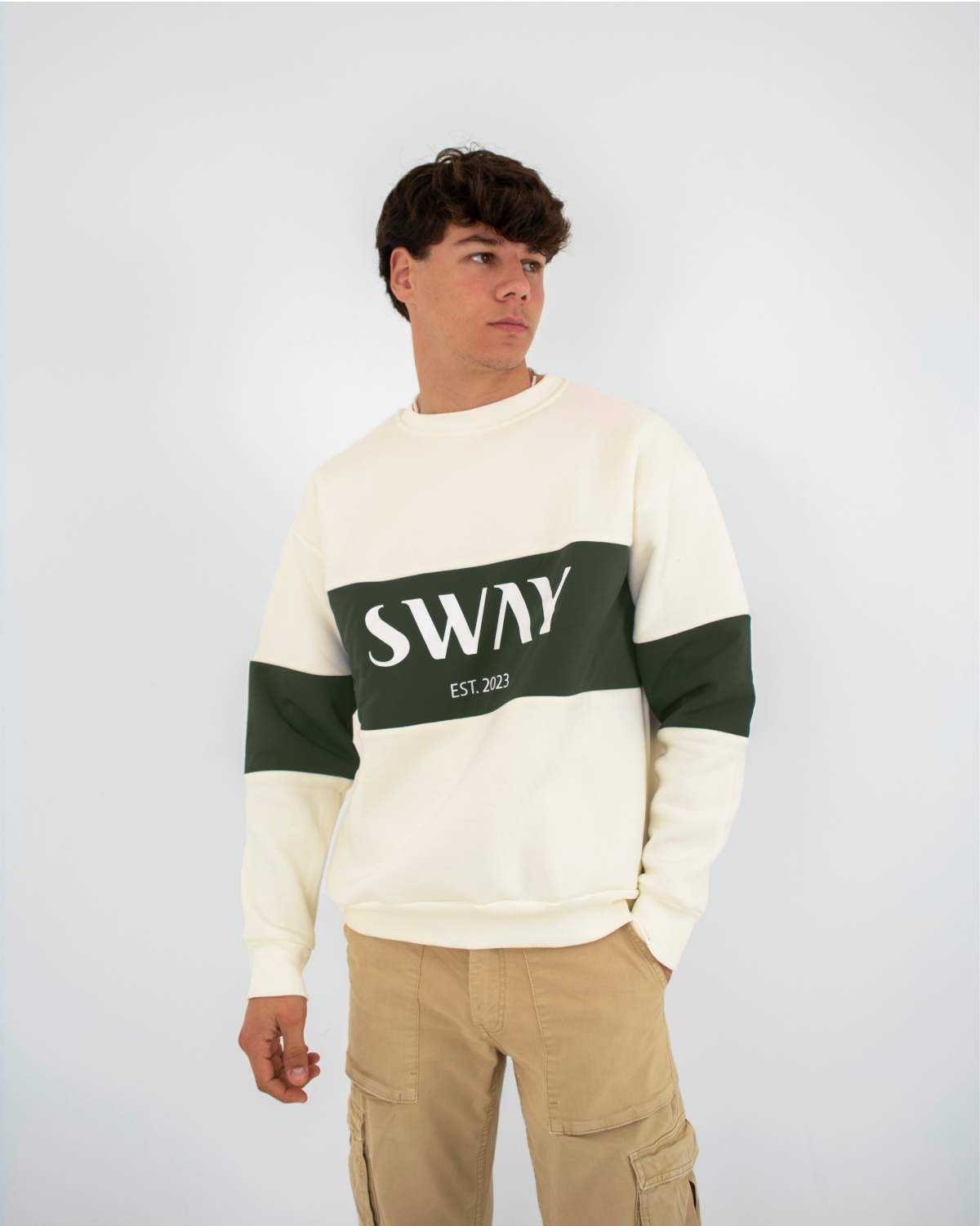Sway Crew Neck Sweatshirt for Men