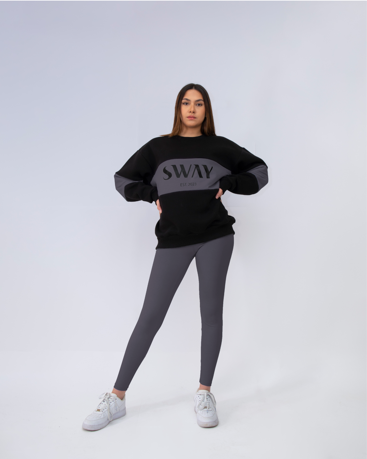 Sway Crew Neck Sweatshirt for Women