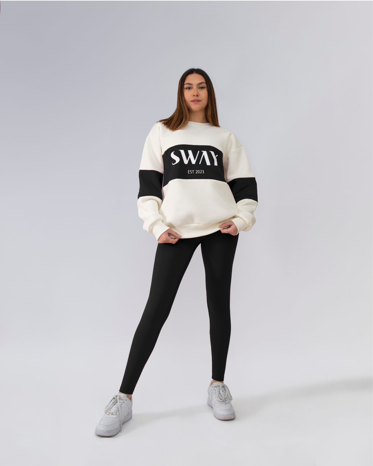 Sway Crew Neck Sweatshirt for Women