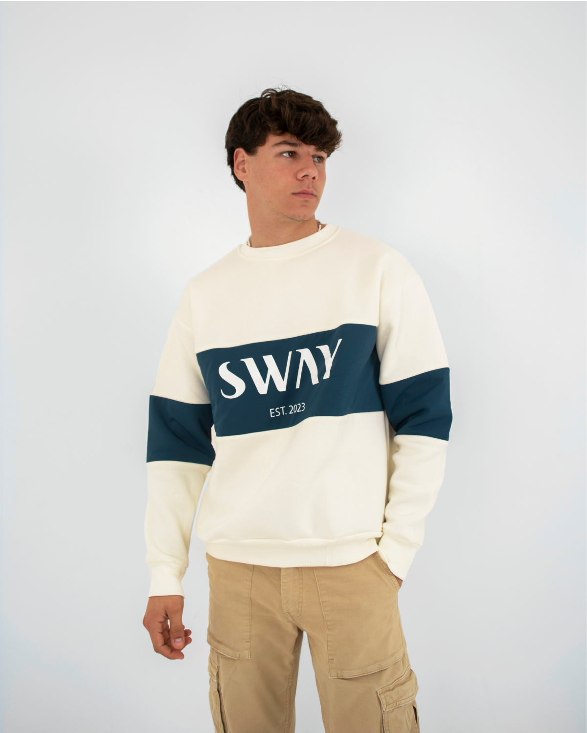 Sway Crew Neck Sweatshirt  for Men