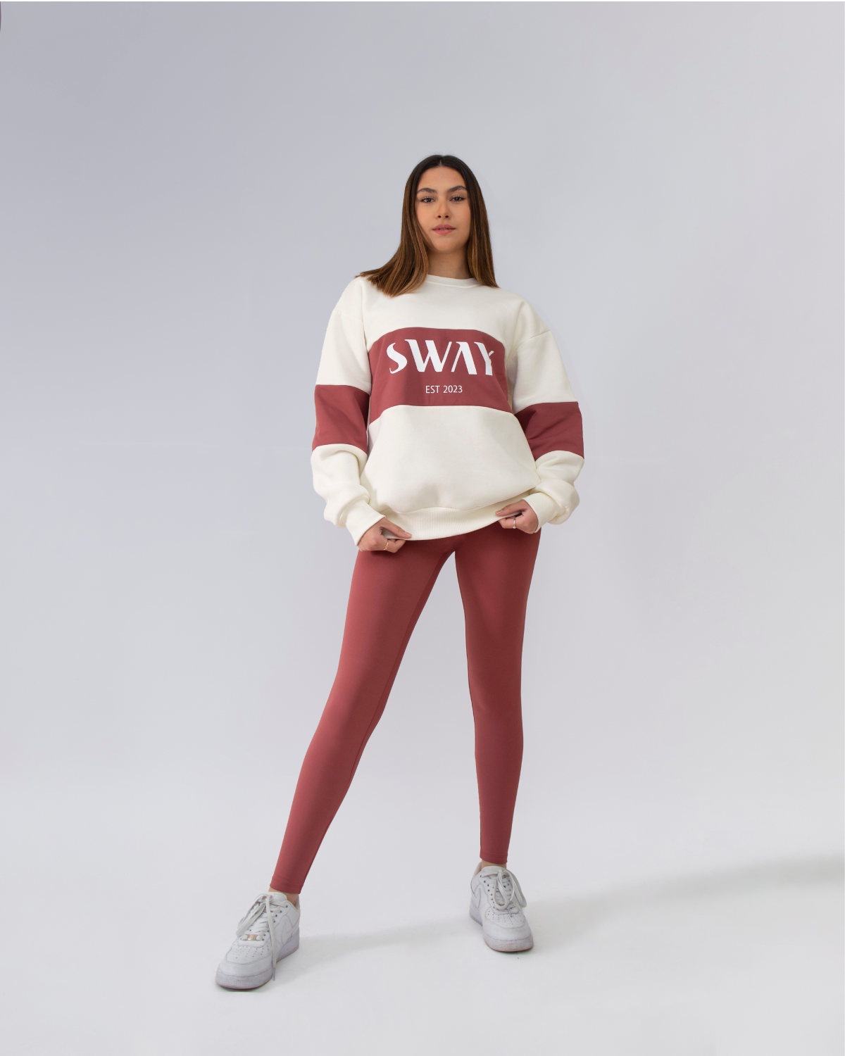 Sway Crew Neck Sweatshirt for Women